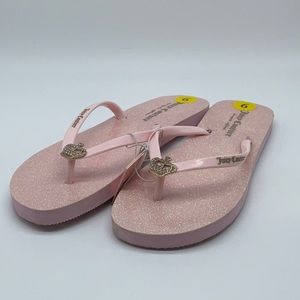 Juicy Couture Self Made Pink flip flop